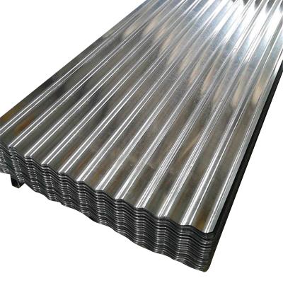 China Structural Corrugated Sheet Metal Roofing Sheet Price Galvanized Corrugated Iron Steel Plate for sale