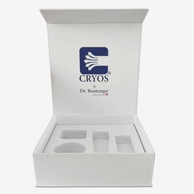 China Biodegradable Rigid Custom Magnetic Gift Boxes For Cosmetics Packaging Products With Glossy Lamination for sale