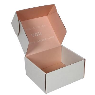 China Handmade Premium Luxury Recyclable Paper Folding Clothes Cosmetic Gift Box for sale