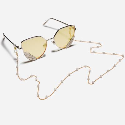 China 2020 New ENVELOPE Design Pearl Sunglasses Chains For Women Luxury Fashion Eyeglass Chains for sale