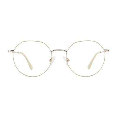 China For Reading Or Decoration Metal Monocle Sights Fashion To Optical Glasses Blue Light Blocking Optical Frames for sale