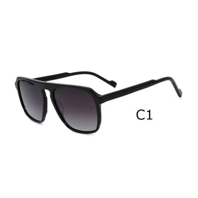 China Fashion Sunglasses Wholesale Sun Shade Acetate Sunglasses VintageEyewear Sunglasses Men for sale