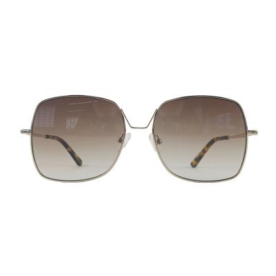 China High Quality Hot Selling High Quality Eyewear Oversized Square Sunglasses Metal Sunglasses Fashion New Next for sale