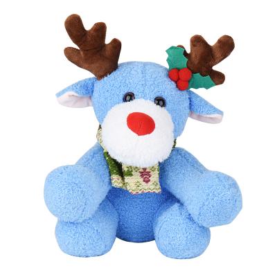 China Home Decoration / Child Gift 2022 OEM Chinese Soft Plush Custom Plush Toys Cute Baby Reindeer Toys Christmas Decoration For Kids for sale