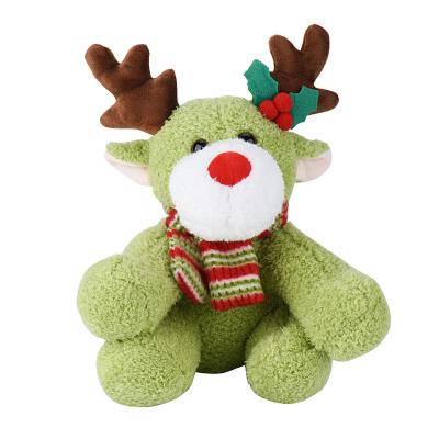 China Home Decoration / Pretty Gift Custom Cute Reindeer Christmas Decoration For Kids Original Factory PP Cotton Toy Stuffed Animals And Plush Toys for sale