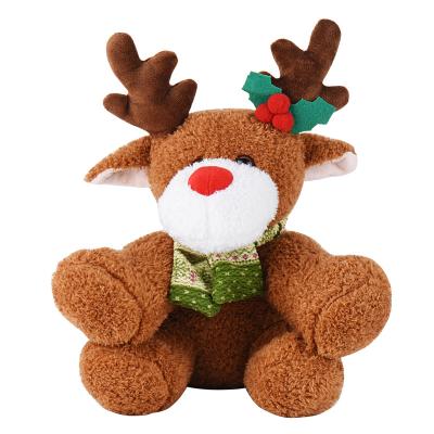 China Home Decoration / Kid Gift Customized Colorful Soft Plush Christmas Plush Toys Elk Stuffed Plush Toy High Quality for sale