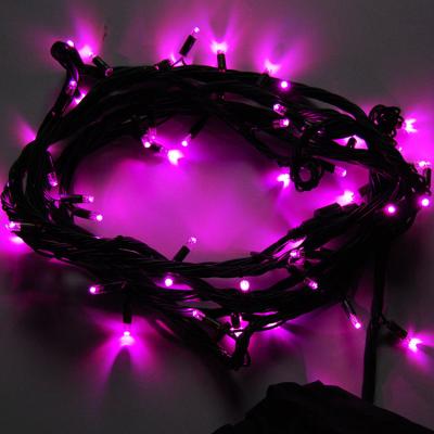 China Commercial Use Rubber Cable, Outdoor PVC Cable 100 LED String Light For Holiday Home Decoration for sale