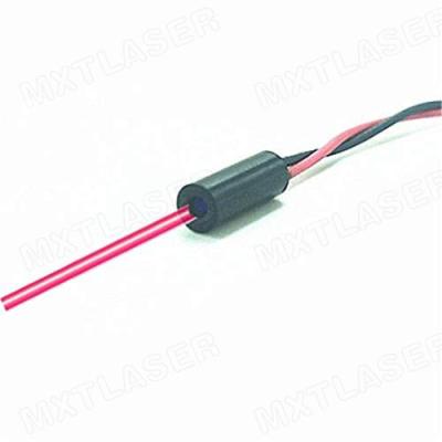 China 3D Gauge D4x10mm Glass Lens Mini Size 650nm 1mW 5mW Dot Laser Module Red Built In PCB Industrial Grade APC Driver for sale