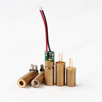 China 3D Gauge D6mm 635nm/650nm Dust Detection Series Laser Module 3mW~5mW Industrial Grade APC Driver for sale