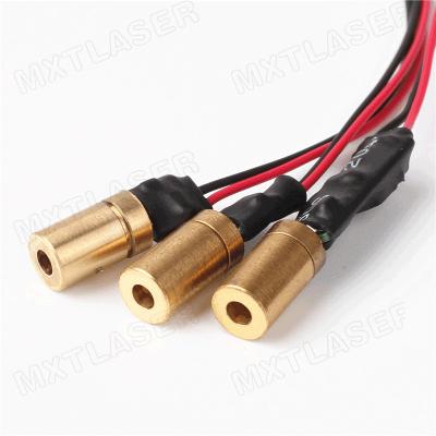 China 3D Gauge D6x10mm Red Conductor 635nm 650nm 1mw 5mw 10mw 50mW 100mW Dot Laser Module Industrial Grade RPA for sale