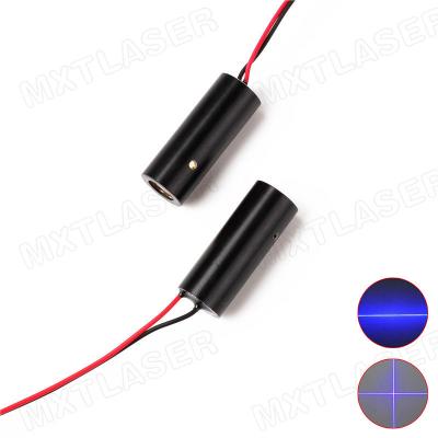 China Computer Vision D10x35mm 450nm High End 405nm 10mW Violet Blue--100mW Line/Cross Line Laser Diode Module Industrial Grade ACC Driver for sale