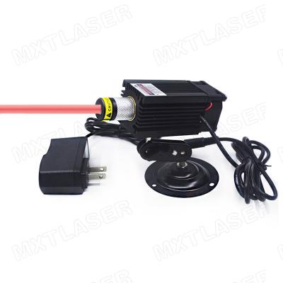 China Factory High Power Focusable 638nm 650nm Dot Laser Module Red 100mW 200mW 300mW 500mW 1.2W with Fan (With Bracket and Adapter) for sale