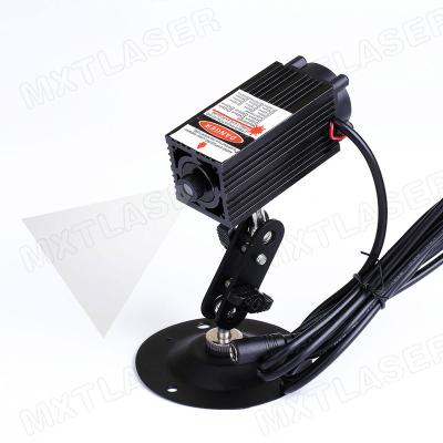 China Factory High Power 808nm 845nm 980nm 1064nm IR Focusavle Point/Line/Cross Line NIR Laser Module with Fan (with adapter and bracket) for sale