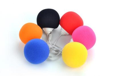 China 2014 best selling Computer balloon mini speaker colorful casing for choices for sale