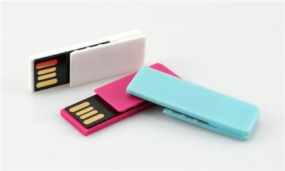 China Mini clip usb plastic usb colorful casing for options multiple capacity for choice for sale