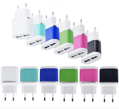 China Top quality competive price dual usbs cell phone chargers travel chargers for sale