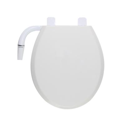 China Hot Selling Soft Narrow Non-Electric Double Round Toilet Seat Bidet Self-Cleaning Smart Manual Bidets New Design for sale