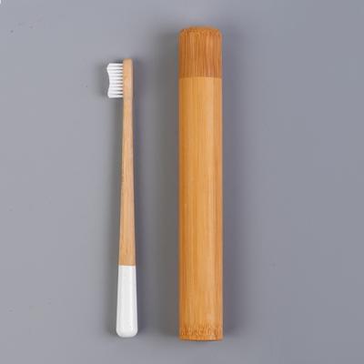 China 2020 New Style Portable Wholesale Biodegradable Compound Natural Wood Bamboo Toothbrush Holder for sale