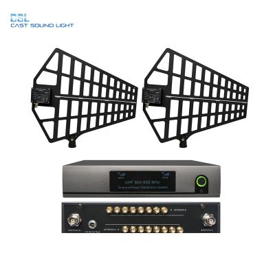 China Professional Headset Microphone 8CH Directional Wireless Antenna Amplifier For Sale for sale