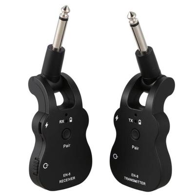 China Other HOT Amazon UHF Guitar Wireless System Transmitter and Receiver for Electric Guitar Bass Violin to Replace Cable for sale