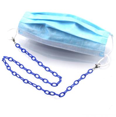 China Fashion Environmental Friendly Sunglasses Chains Face Strap Holder Acrylic Chain Glasses Masking Holder for sale