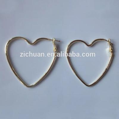 China Fashion heart circle earrings wholesale for sale