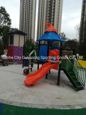 China Small Equipment Preschool Plastic Playground Outdoor Equipment for sale