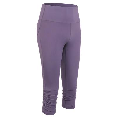 China Breathable Women No See Through Butt Lifting Soft 4 Way Stretch Booty Yoga Legging Stretch Workout Sports for sale