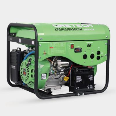 China Hotselling Gretech 5kw Methane Generator Methane Regular Output 3 Phase Electric Generator 25L for sale