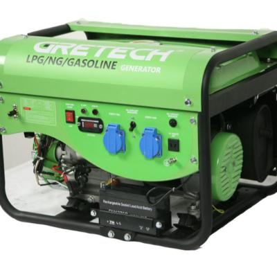 China 2.5kW LPG/NG/Gasoline Generator , High Quality Portable Home Use Generator Low Emission With Copper Wire Alternator JLY3000/G/E for sale