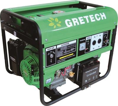 China Home use emergency hot sale generator portable Gretech genset e-start 5.0kw JLY6500G/E/T for sale