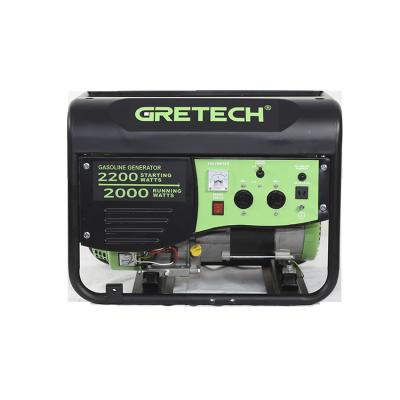 China GRETECH JL250000 New Design 15L Portable Gasoline Power Generator Machine Electric Silent Gasoline Generators for sale