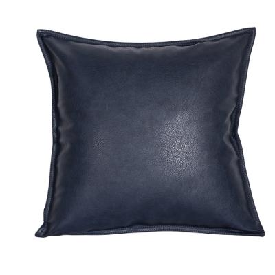 China Soft Home Decorative Morandi color PU Leather Sofa pillow cushion covers Wholesale for home for sale