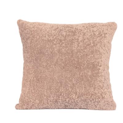 China Fur Home Decor Cushion Covers Living Room Bedroom Sofa Decorative Case Fluffy Pillow Cover Soft Fur Plush Pillow Cover for sale