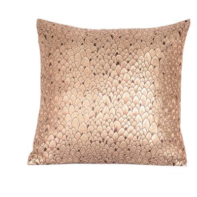 China Jacquard Inventory Double Sides Jacquard Pillow Covers High Quality Throw Cushion Covers Proliferate Living Room Decorative Cushion for sale