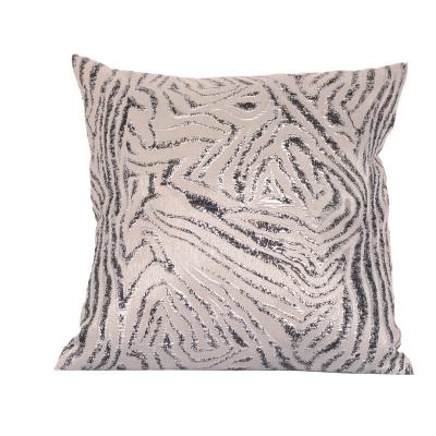 China Home Decor Abstract Sofa Couch Luxury Jacquard Cushion Stock Decoration Covers Classic Abstract Design Pillow Case for sale