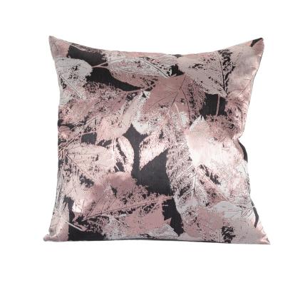 China New Products Logo High Quality Custom Jacquard Throw Pillow Covers Luxury Custom Wholesale Jacquard Polyester Throw Pillow Case for sale