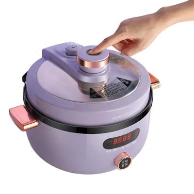 China Car Multifunctional Electric Pressure Cooker Less Sugar Rice Cooker 4L Kitchen Electronic Appliances for sale