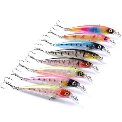 China Ourdoor Fishing Lure Minnow Lure High Quality Long Mount Plastic Artificial Sea Fishing Lead Sinking Lure for sale