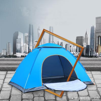 China Extended Type Cheap Portable Automatic Family 2 Person Instant Folding Camping Tent for sale