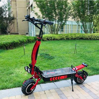 China New Arrival Unisex Electric Scooter 11inch 6000W Double Motors Electric Scooter Adults for sale