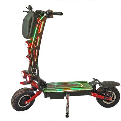 China ST-13 8000W 10000W Unisex Powerful Double Motor Electric Scooters With Change Color Light for sale