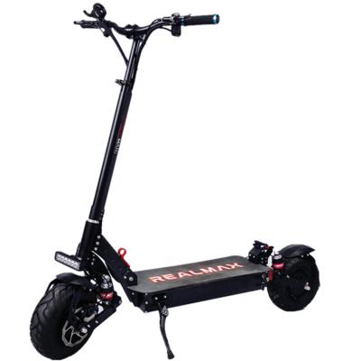 China REALMAX unisex SM-13 60V 13 inch dual motor dual drive electric scooter with 1600W fat tire motor for sale