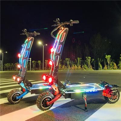 China Wholesale unisex REALMAX SK-11 60v 8000W folding fat tire 11inch offroad electric scooters for adults for sale