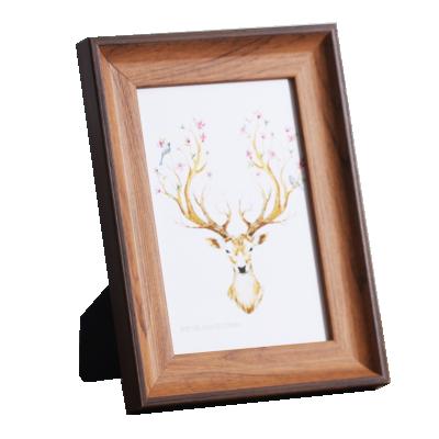 China Environmental materials Hot-selling rectangular elegant photo frame cheap simple style environmental protection photo frame for sale