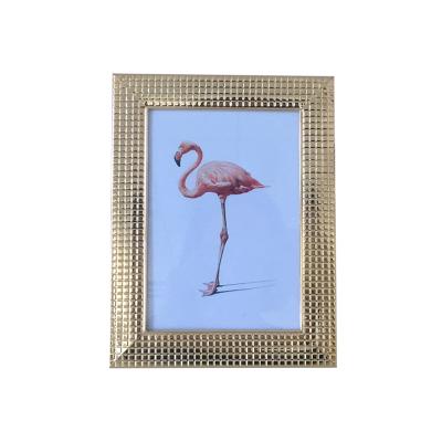 China Handmade high quality metal picture frame photo for home decoration and gift gold and silver picture photo for sale