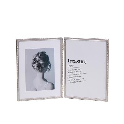 China Europe \ North America 4x6 5x7 6x8 Medal Photo Glass Frame High Quality European Style Aluminum Glass Metal Frame Box for sale