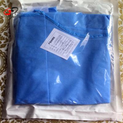 China Comfortable Medical Supply For Nonwoven Fabric Sterile Disposable Surgical Gown for sale