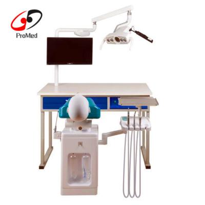 China Dental Simulation Medical Educational Dental Unit Supply Phantom Head Simulator for Dental Student for sale