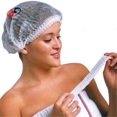 China Blue PP Spa Beauty Use Disposable Protective Cleaning Buffy Cap for sale